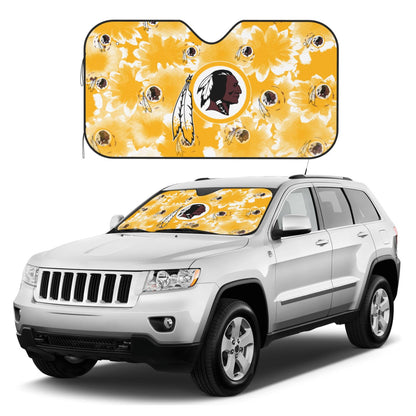 Washington redskins logo Car front glass sunshade sun protection sunshade