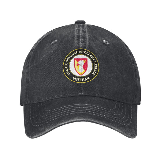 US Army Veteran 38th Air Defense Artillery Brigade Printed unisex baseball cap adjustable cap outdoor sun hats trucker hat
