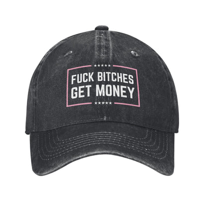 F B Get Money Printed unisex baseball cap adjustable cap outdoor sun hats trucker hat