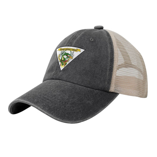 MAG-16 Insignia Printed unisex baseball cap adjustable grid baseball cap veteran gift
