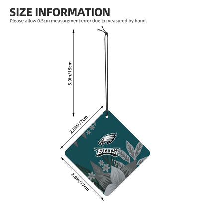 4pcs- Philadelphia Eagles car aromatherapy tablets Car Air Fresheners Cards Set